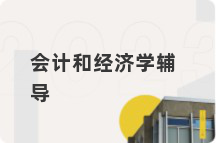 会计和经济学辅导