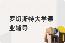 罗切斯特大学课业辅导