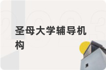 圣母大学辅导机构