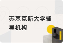 苏塞克斯大学辅导机构