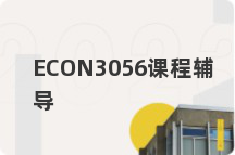 ECON3056课程辅导