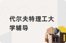 代尔夫特理工大学辅导