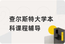 查尔斯特大学本科课程辅导