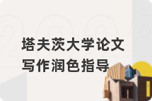塔夫茨大学论文写作润色指导